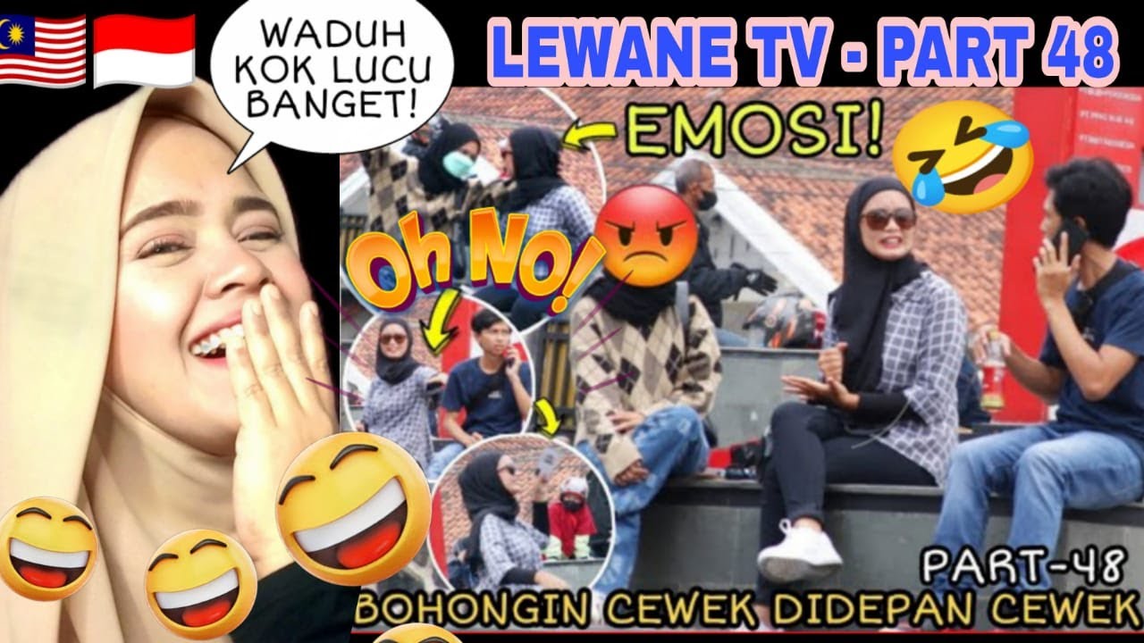 RAJA BOHONG KAH INI?🤣 DITONYOR & DILEMPAR HP! BOHONGIN CEWEK DIDEPAN CEWEK - Part48 | 🇲🇾 REACT