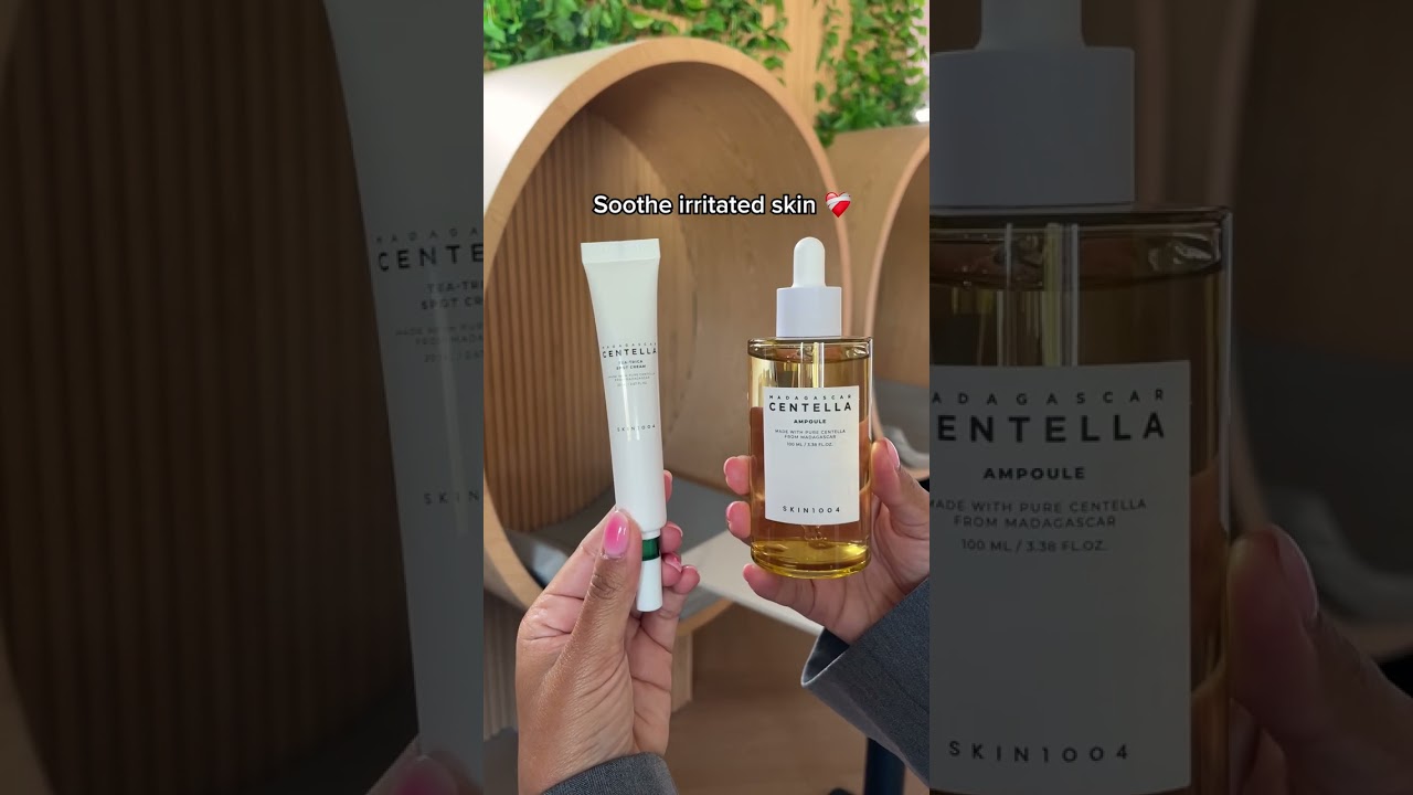 How to layer SKIN1004 - Madagascar Centella Ampoule🌿