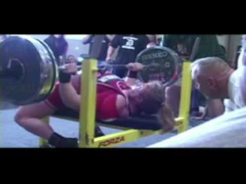 Becca Swanson - Bench Press, Senior Nationals, 480...