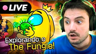 LIVE - AMONG US - EXPLORANDO O NOVO MAPA! [ 13]