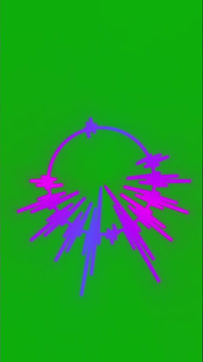 BGM SPECTRUM - Green Screen Audio Spectrum #shortsvideo  #greenscreen