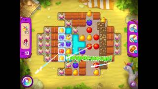 GardenScapes Level 429 no boosters (15 moves)