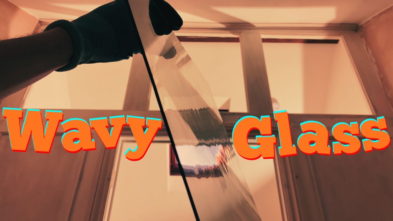 Glazing Wavy Glass to Create Bathroom Skylight
