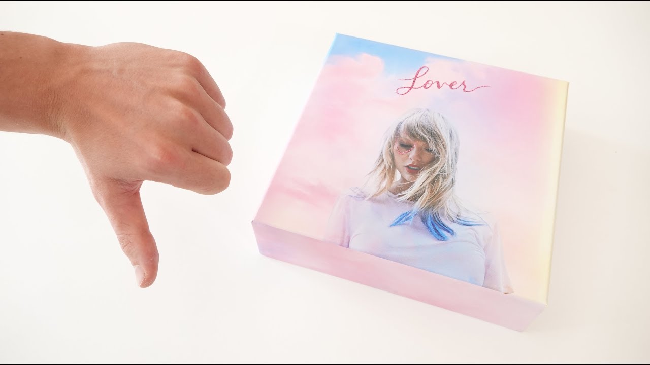 TAYLOR SWIFT - LOVER (LIMITED DELUXE CD BOXSET) UNBOXING