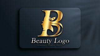 Beauty Logo Design in Photoshop Tutorial