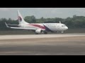 Malaysia Airlines, Boeing 737-800,9M-MXE,KUL-RGN, MH740 Arriving to Yangon International Airport.