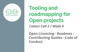 OLS-3 Week 4 Cohort call 2: Tooling and roadmapping for open projects