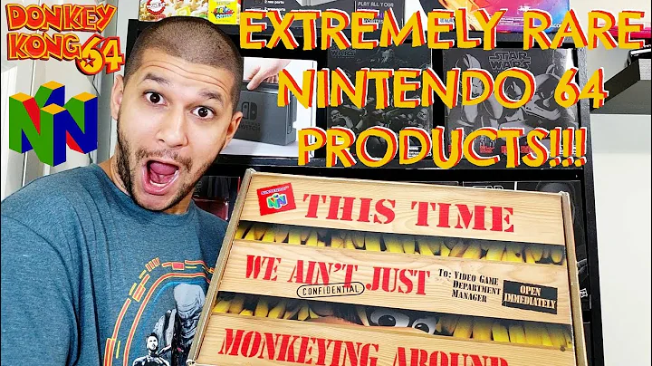 Unboxing One Of The Rarest Nintendo 64 Products - Donkey Kong 64 Promo Box
