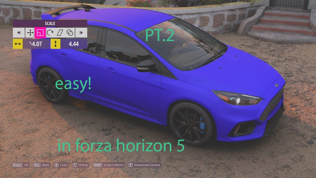 How To Put Words On Your Car In Forza Horizon 5 YouTube