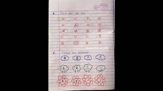 Daily practice activity worksheets for 3-4 years - Children learning worksheets