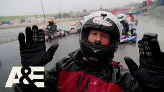 Stone Cold's EPIC High-Speed Go Kart Race | Stone Cold Takes on America | A&E