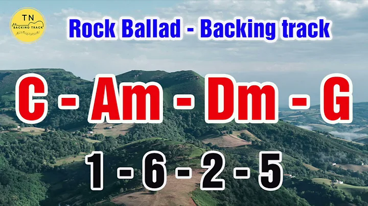 Rock Ballad Backing Track C Am Dm G | TN Backing Track