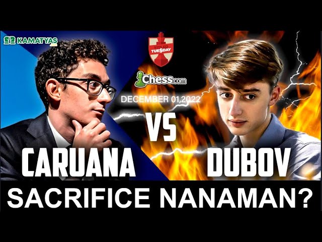 PURO MAGIC NA! SI TAL ATA NAGLALARO! Fide Chess com Grand Swiss 2021 Daniil  Dubov vs Ivan Saric R6