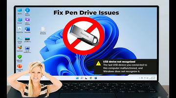 Fix All Problems of Pen Drive Not Showing, Not Detecting, Not Showing File & Folder in Windows 11