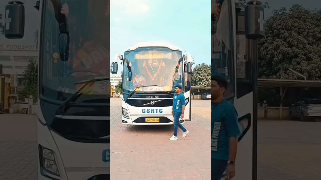 Experience in GujaratGSRTC Volvo Bus Review | Comfort, Seats & Full Travel Experience