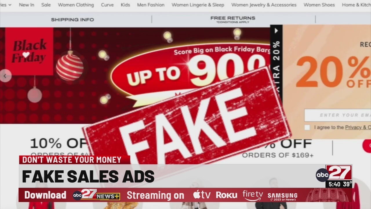 Black Friday shopping? Be aware of rise in digital scams - YouTube