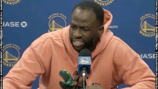 Draymond Green Talks Loss vs Grizzlies, Postgame Interview