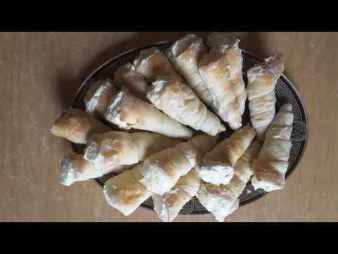 milföy hamurdan en lezzetli tatli tarifi..kremali külah tatli..როგორ მოვამზადოთ გემრიელი ტრუმბოჩკები