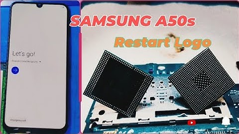 Samsung A50s Restart Logo CPU RAM Reballing