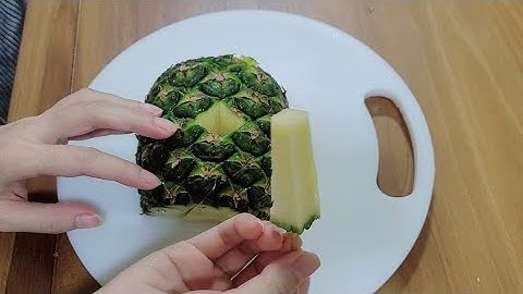 Super Fruit Decoration Cách Ăn Dứa Không Cần Gọt Vỏ,Salad Decoration k839, @thienhuongchannel