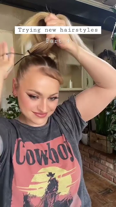  Twisted braid + Mini Claw Clips - YouTube