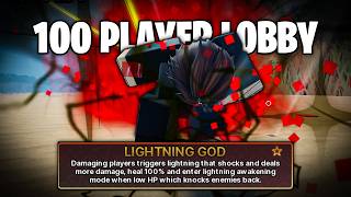 DESTROYING 100 PLAYER SERVERS With LIGHTNING GOD in INK GAMES (Roblox)