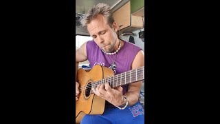 Noto Swing on a flamenco guitar