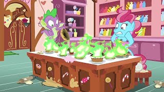 Spike Ruined Mrs. Cake's Deserts - My Little Pony: FIM Season 9 Episode 23 (The Big Mac Question)