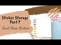 Sticker storage part 7  small shop sticker binders with judi of jlbcrafts