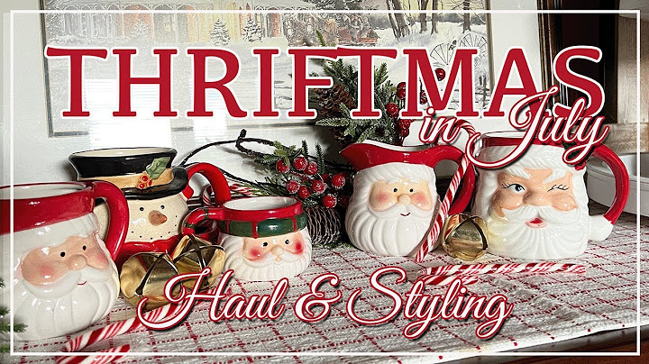 🎄NEW🎄CHRISTMAS IN JULY | THRIFT, HAUL & STYLE