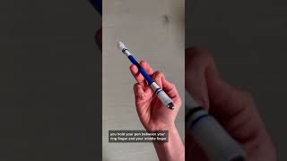 HOW TO: Double Charge Reverse Spin! PEN SPINNING TUTORIAL!!!