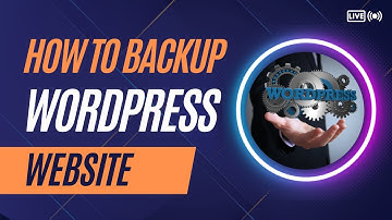 How To Back Up a Wordpress Website