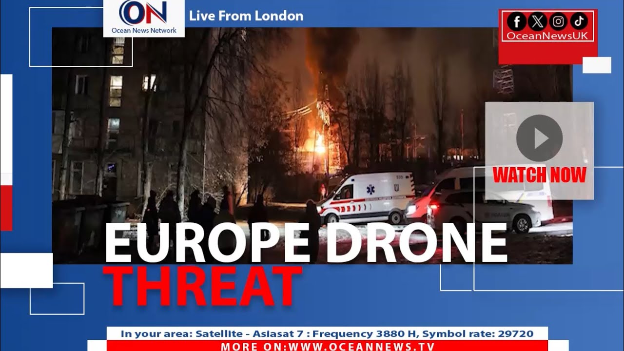 Угроза беспилотников в Европе