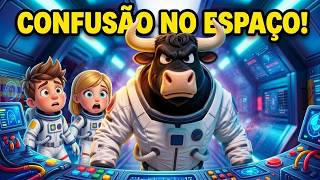O BOI DA CARA PRETA FOI PRO ESPAÇO?! 🚀🌕 Desenho Animado & Música Infantil | Clube do Mumu
