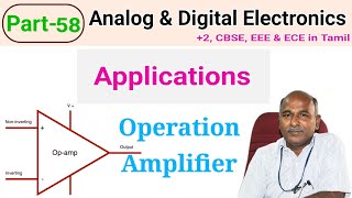 Application of Operation Amplifier in Tamil