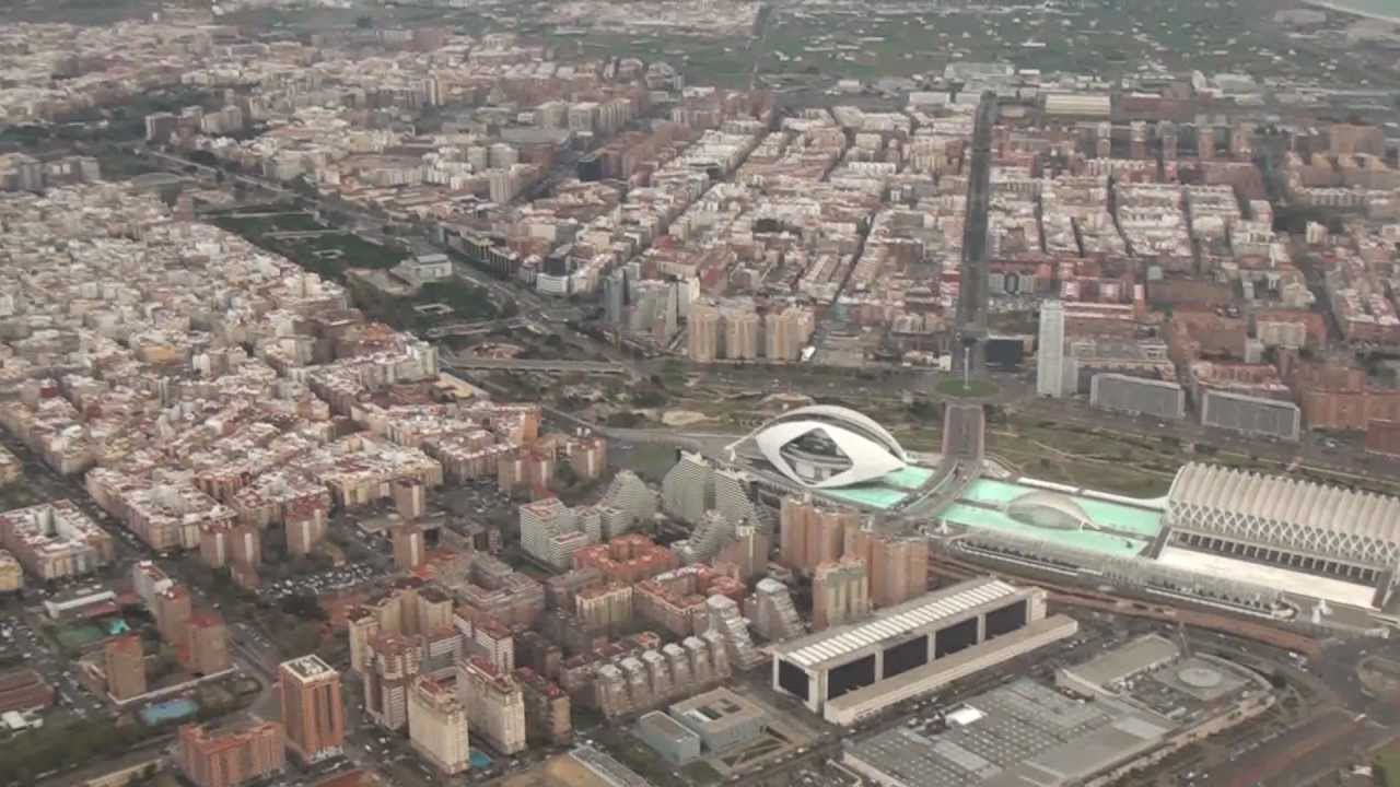 Valencia desde el aire, 15.3.11