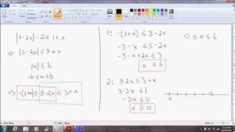 Solving an Absolute Value Inequality - Example 1
