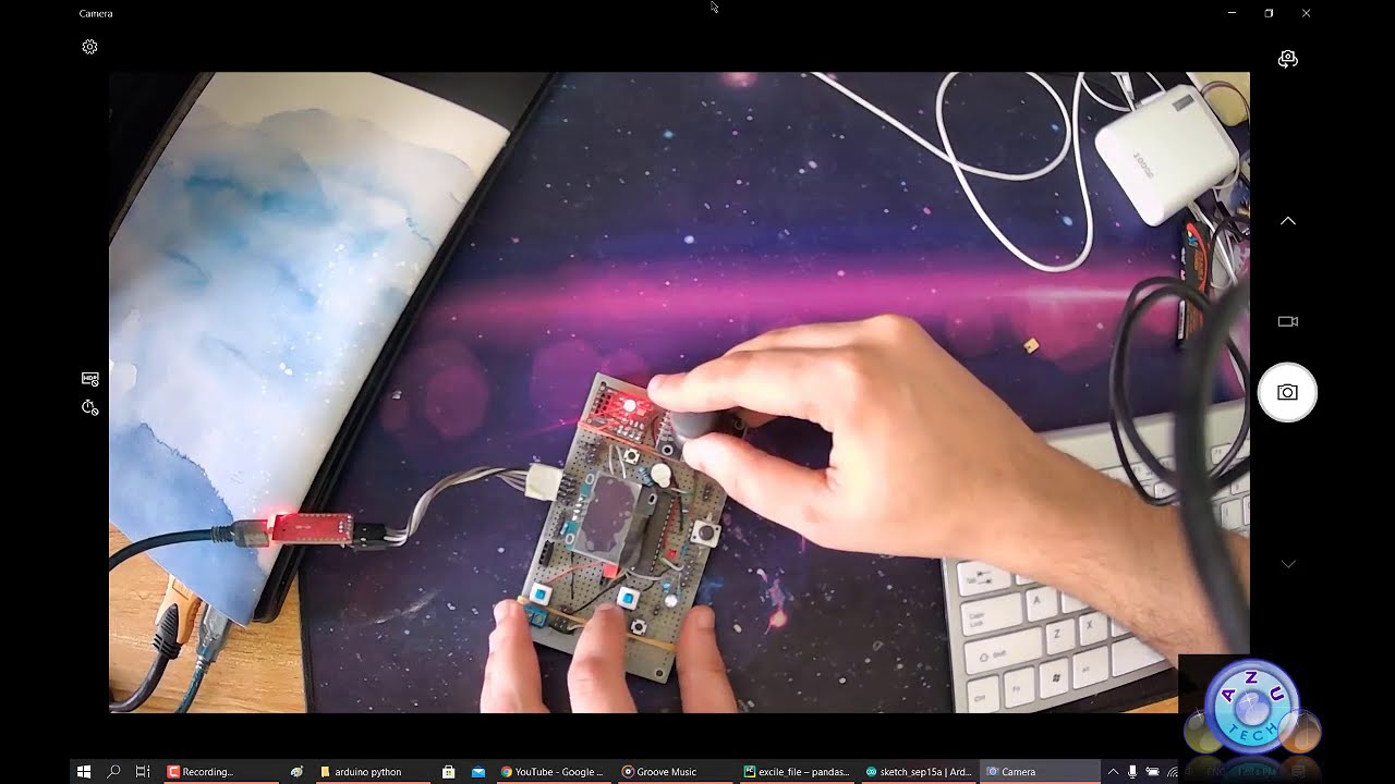 Arduino UNO mouse with python - YouTube
