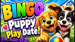Bingo Puppy Play Date | @BlipandBonk |BINGO Song