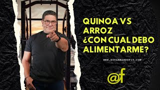 QUINOA VS ARROZ | ¿CON CUÁL DEBO ALIMENTARME? | SOY ARMANDO FIT | FACTORES DE PODER