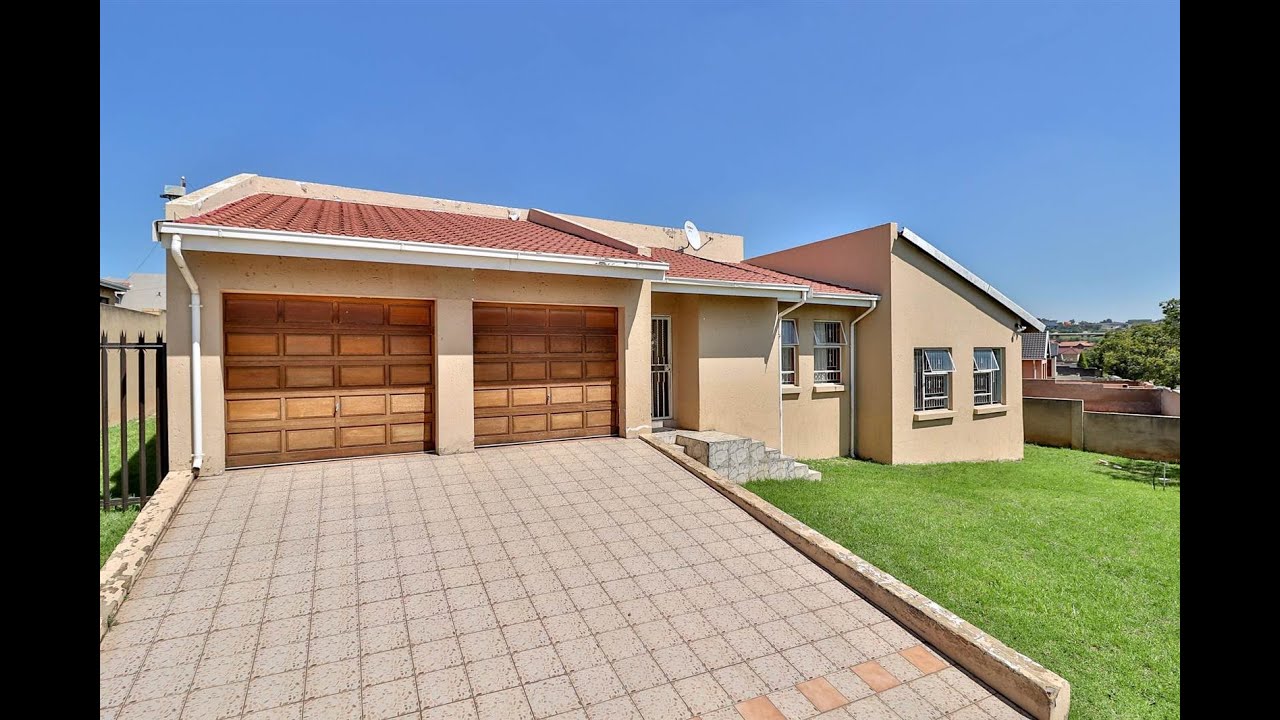 3 Bed House for sale in Gauteng Johannesburg Johannesburg South Mondeor YouTube