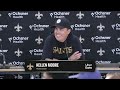 LIVE: Saints Paris Game Media Availability 10/21/2026
