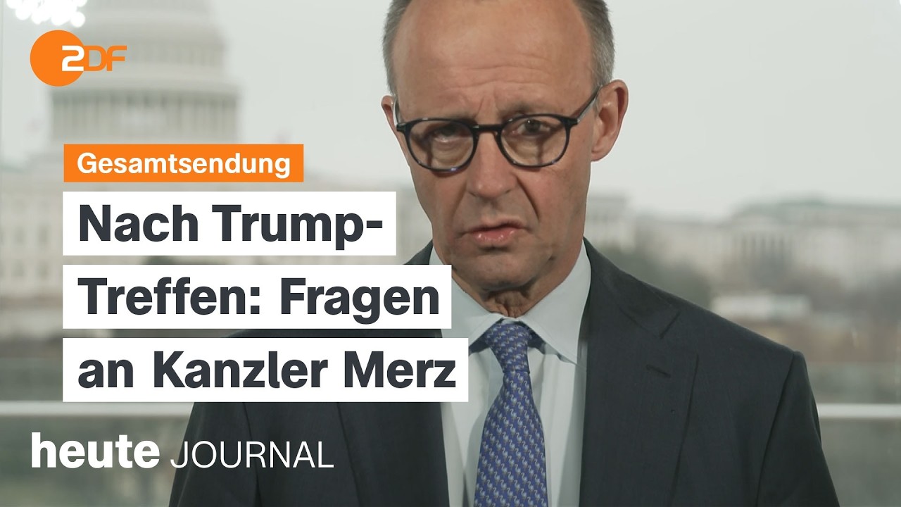 heute journal vom 03.03.2026 Luftangriffe auf Teheran, Merz im Interview, Rolle des Kremls