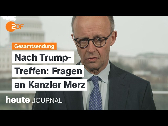 heute journal vom 03.03.2026 Luftangriffe auf Teheran, Merz im Interview, Rolle des Kremls