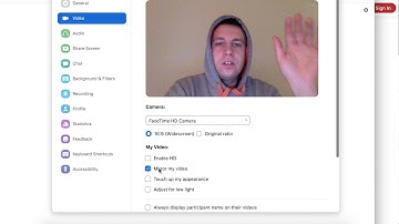 Does Zoom invert your Face?