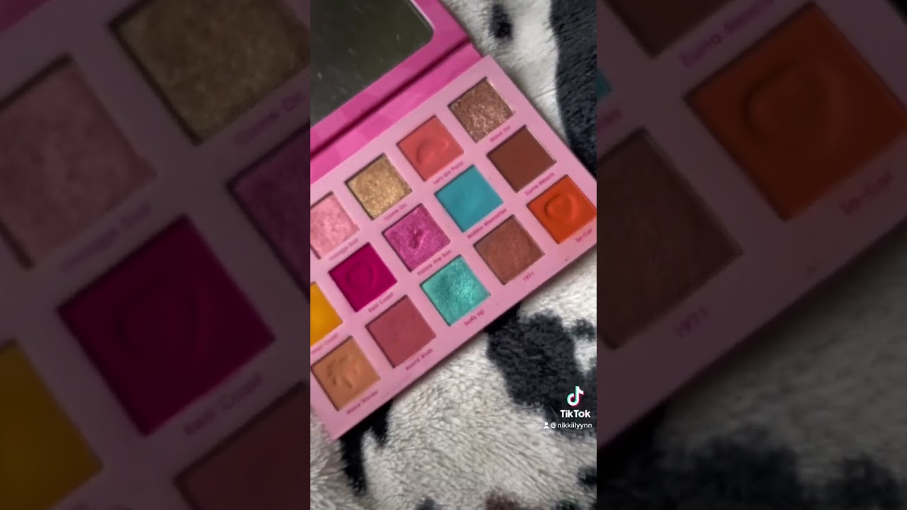 ColourPop Cosmetics Malibu Barbie Swatches