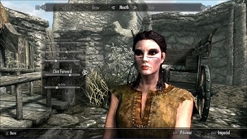 0000002 Skyrim: Character Creation Part 2