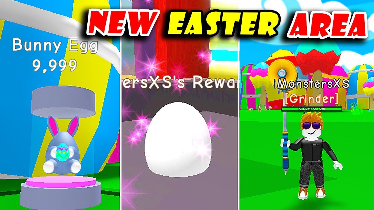 *NEW* EASTER AREA UPDATE! | BUNNY EGG & UNLOCKED CYBORG AREA (1q) In ...