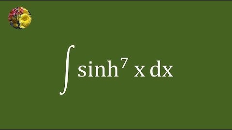 Evaluating the indefinite integral using basic techniques (Mis-3100)
