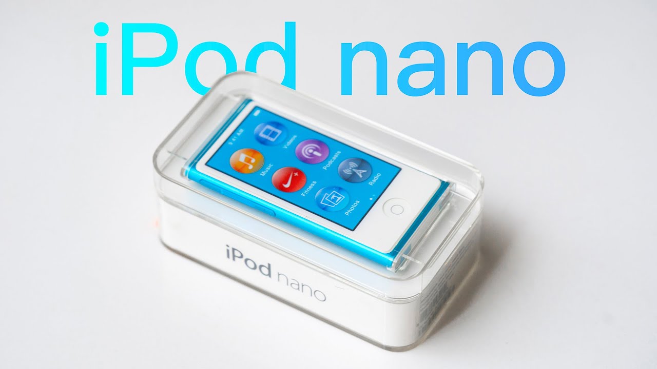 落落」曾经苹果最薄的产品，开箱一台绝版全新天蓝色的iPod nano 7